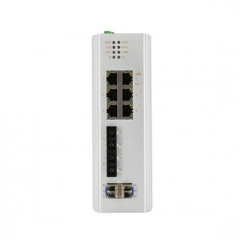 10 Port Gigabit Managed Industrial Switch, Din Rail 10 Port Gigabit Managed Industrial Switch, Din Rail