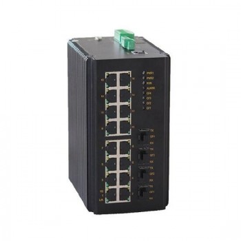 20 Port Full Gigabit Managed Industrial Switch 20 Port Full Gigabit Managed Industrial Switch