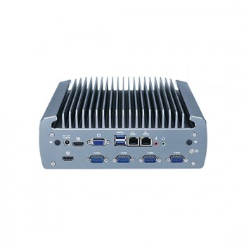 Mini Embedded Fanless Industrial PC, Core I3 I5 I7, Linux