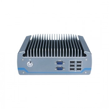 Mini Embedded Fanless Industrial PC, Core I3 I5 I7, Linux