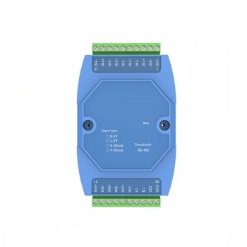 4-20mA/0-5V To RS485 Converter, 8 Channel 4-20mA/0-5V To RS485 Converter, 8 Channel