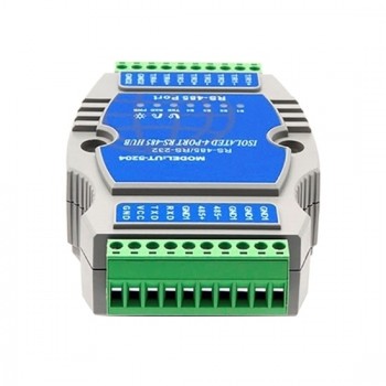 RS-232/ RS-485 To RS-485 Hub,  4 Ports RS-232/ RS-485 To RS-485 Hub,  4 Ports