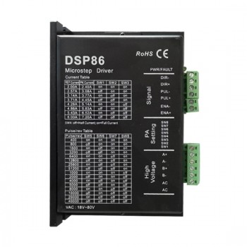 Digital Stepper Driver 2-6A For Nema 23, 34, 42 Stepper Motor Digital Stepper Driver 2-6A For Nema 23, 34, 42 Stepper Motor