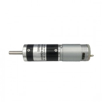 Brushed DC Motor With Gearbox, 7000rpm, 12V/24V, 28mm
