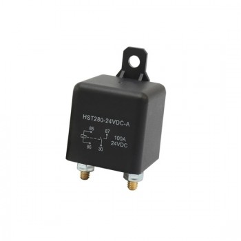 100A Automotive Starter Relay, 12V/24V DC 100A Automotive Starter Relay, 12V/24V DC