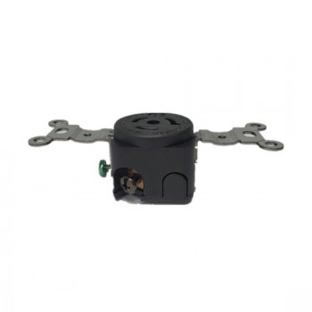 15A 250V Locking Receptacle, 2 Pole, 3 Wire 15A 250V Locking Receptacle, 2 Pole, 3 Wire