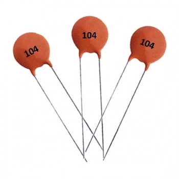 0.1μF 50V Disc Ceramic Capacitor 0.1μF 50V Disc Ceramic Capacitor