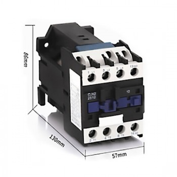 25 Amp 3/4 Pole DC Coil Contactor, 12V/24V/48V/220V Coil 25 Amp 3/4 Pole DC Coil Contactor, 12V/24V/48V/220V Coil