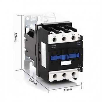 50 Amp 3/4 Pole DC Coil Contactor, 12V/24V/48V/220V Coil 50 Amp 3/4 Pole DC Coil Contactor, 12V/24V/48V/220V Coil