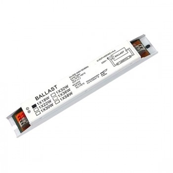 58 Watt Electronic Ballast, 1 Lamp/2 Lamp