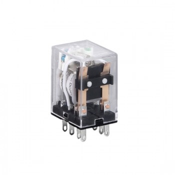 Electromagnetic Relay, DPDT, 12/24/110/220V Coils Electromagnetic Relay, DPDT, 12/24/110/220V Coils
