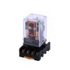 Electromagnetic Relay, 8-pin DPDT, 12V/24V/110V/220V Coil Electromagnetic Relay, 8-pin DPDT, 12V/24V/110V/220V Coil