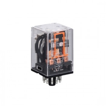 Electromagnetic Relay, 11-pin 3PDT, 12V/24V/110V/220V Coil Electromagnetic Relay, 11-pin 3PDT, 12V/24V/110V/220V Coil