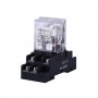 Electromagnetic Relay, DPDT, 12/24/48/110/220V