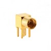 MMCX Female Right Angle RF Coaxial Connector, PCB Mount MMCX Female Right Angle RF Coaxial Connector, PCB Mount