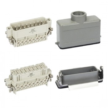 Heavy Duty Connector, 16 Pin, 250VAC/500VAC, 16A Heavy Duty Connector, 16 Pin, 250VAC/500VAC, 16A