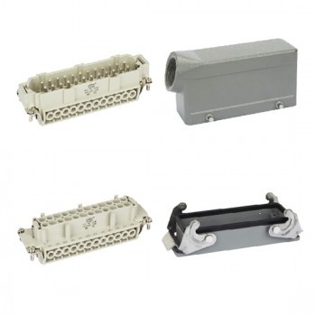 Heavy Duty Connector, 24 Pin, 500VAC / 16 Amp Heavy Duty Connector, 24 Pin, 500VAC / 16 Amp
