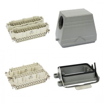 Heavy Duty Connector, 48 Pin, AC 500 Volt / 16A Heavy Duty Connector, 48 Pin, AC 500 Volt / 16A