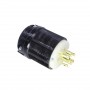 20A 277V/480V Locking Plug, 4 Pole 5 Wire