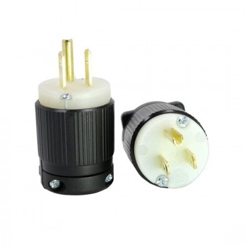 15A 125V Locking Plug, 2 Pole, 3 Wire 15A 125V Locking Plug, 2 Pole, 3 Wire