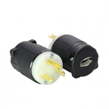 20A 125V Locking Plug, 2 Pole 3 Wire 20A 125V Locking Plug, 2 Pole 3 Wire