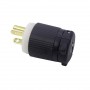 20A 250V Locking Plug, 2 Pole 3 Wire