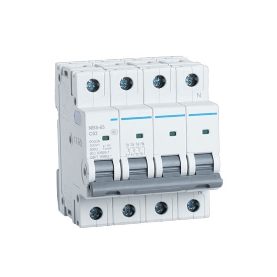 13 Amp 4 Pole Miniature Circuit Breaker 13 Amp 4 Pole Miniature Circuit Breaker