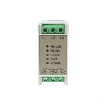 3 Phase Monitoring Relay, SPDT, Phase Failure/Undervoltage/Overvoltage 3 Phase Monitoring Relay, SPDT, Phase Failure/Undervoltage/Overvoltage