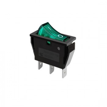 Illuminated Rocker Switch, 3 Pin Illuminated Rocker Switch, 3 Pin