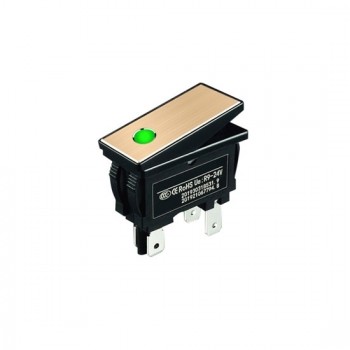 Lighted Rocker Switch, 24V Lighted Rocker Switch, 24V