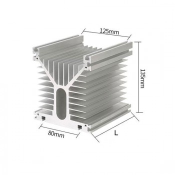 Solid State Relay Heat Sink For Industrial SSR/3-Phase SSR Solid State Relay Heat Sink For Industrial SSR/3-Phase SSR