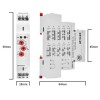 Multifunction Time Delay Relay, AC 220V, AC/DC 12-240V Multifunction Time Delay Relay, AC 220V, AC/DC 12-240V