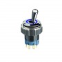 24V Lighted Toggle Switch, 6 Pin