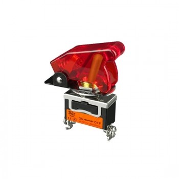 2 Pin Covered Toggle Switch