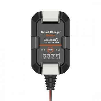 1A Smart Battery Charger, 6V/12V
