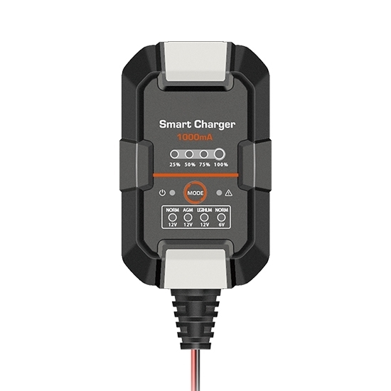 1A Smart Battery Charger, 6V/12V 1A Smart Battery Charger, 6V/12V