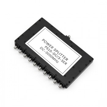 10 Way RF Power Divider, DC~3 GHz 10 Way RF Power Divider, DC~3 GHz