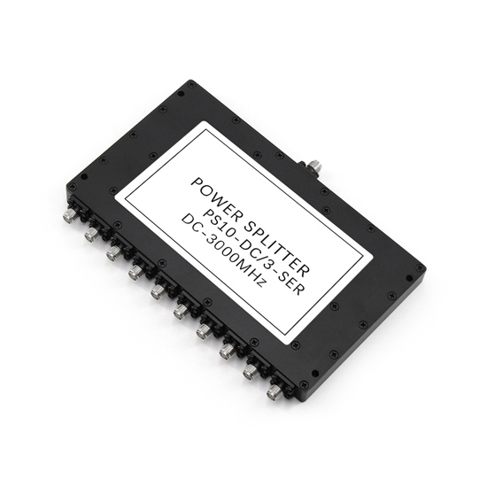 10 Way RF Power Divider, DC~3 GHz 10 Way RF Power Divider, DC~3 GHz