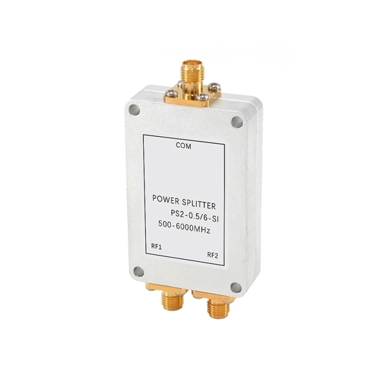 2 Way RF Power Divider, 0.5~6 GHz 2 Way RF Power Divider, 0.5~6 GHz