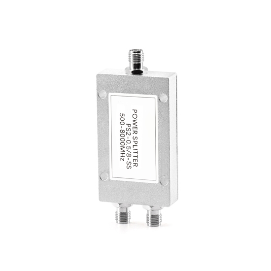 2 Way RF Power Divider, 0.5~8 GHz 2 Way RF Power Divider, 0.5~8 GHz