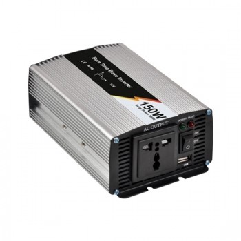 150 Watt Pure Sine Wave Power Inverter, 24V DC To 220V AC 150 Watt Pure Sine Wave Power Inverter, 24V DC To 220V AC