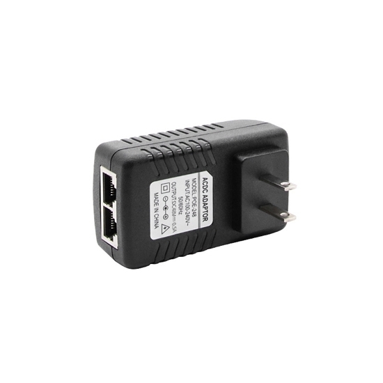 48V 0.5A PoE Power Supply Injector Adapter 48V 0.5A PoE Power Supply Injector Adapter