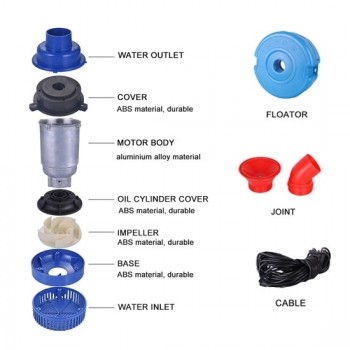 2200W Aerator Pump, AC 220V/DC 300V 2200W Aerator Pump, AC 220V/DC 300V