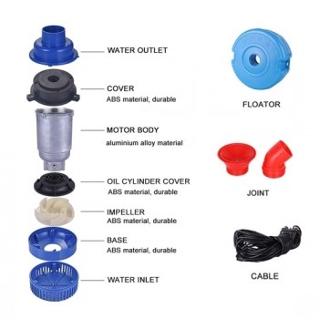 750W DC 48V Aerator Pump