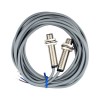Laser Sensor, Displacement/RPM Measurement, M12, 200mm/100m Laser Sensor, Displacement/RPM Measurement, M12, 200mm/100m