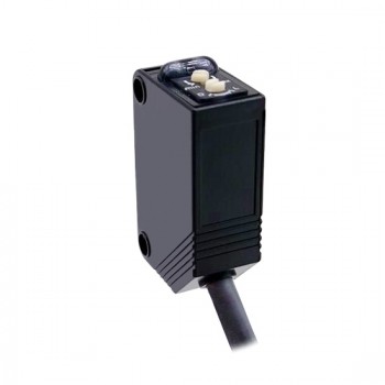 Rectangular Laser Sensor, Presence/Distance Detection, 200mm/50m Rectangular Laser Sensor, Presence/Distance Detection, 200mm/50m