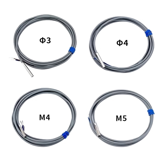 Small Proximity Sensor, Inductive, NPN NO,  M4/M5/φ3/φ4 Small Proximity Sensor, Inductive, NPN NO,  M4/M5/φ3/φ4