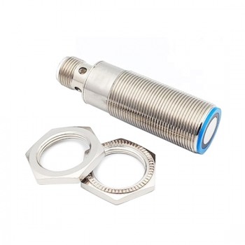 Ultrasonic Proximity Sensor, Cylindrical, NPN/PNP, NO/NC Ultrasonic Proximity Sensor, Cylindrical, NPN/PNP, NO/NC