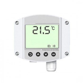 Duct Temperature Sensor With Display, RS485/4-20mA Duct Temperature Sensor With Display, RS485/4-20mA