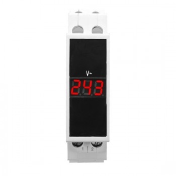 Single Phase AC Modular Voltmeter, Din Rail Mount Single Phase AC Modular Voltmeter, Din Rail Mount